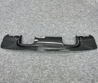 Diffuseur de pare-chocs arrière en fibre de carbone pour BMW E46 M3 1998-2004, style CSL, état neuf, kit carrosserie avec découpes pour l'échappement