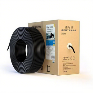 Nhà máy tùy chỉnh 305m <span class=keywords><strong>UTP</strong></span> Cat6 Ethernet Cáp mạng <span class=keywords><strong>PVC</strong></span> áo khoác và đồng mạ nhôm lõi cáp mạng cho sử dụng trong nhà - Product Image 4