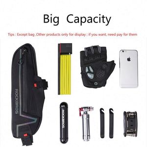 Bolsa para Tubo Superior de Bicicleta, Impermeable, Gran Capacidad, para Cuadro Delantero, con Tira Reflectante Colorida, de Fábrica BSCI - Product Image 4