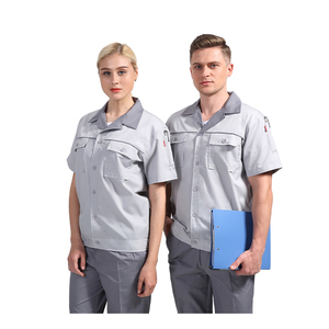 <span class=keywords><strong>Serie</strong></span> popolare stile caldo Anti statico tuta antipolvere abbigliamento da lavoro Unisex Outdoor fabbrica che vende uniforme da lavoro - Product Image 3