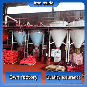 Cao màu điện Fe2O3 tự nhiên mica vô cơ sắc tố màu xanh lá cây màu đỏ sàn sơn da sắc tố màu gạch kiến trúc - Product Image 6