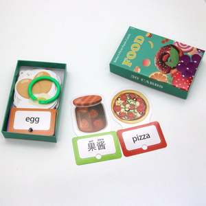 Offres Spéciales mot Phrase bureau éducation carte anglais carte bébé apprentissage orthographe jeu bébé lettre cognitif correspondant - Product Image 3