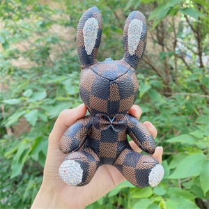 Boneka Kulit Anjing Petarung, Liontin Gantungan Kunci, Mainan Plush Bahan Lembut, Pereda Stres, Dekorasi Tas Ransel, Tas Tangan, Gantungan Kunci Mobil, Mainan Dekoratif PP - Product Image 6