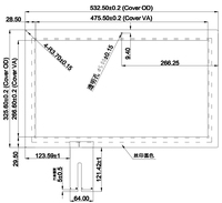 21.5 "Pcap écran tactile CTP panneau pour écran tactile ordinateur Machine tablette kiosques