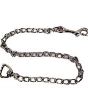 Kerah anjing peliharaan rantai ular logam nyaman - Product Image 1