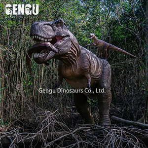 Nouveau modèle de dinosaure T-<span class=keywords><strong>Rex</strong></span> animatronique haute simulation 2024, grande taille, en métal, pour centres commerciaux, aéroports, garderies et parcs - Product Image 2