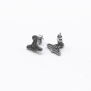 Pendientes de Acero Inoxidable 316L Hipoalergénicos, Estilo Vikingo Mjolnir, Nudo Celta, Vintage, Gótico, Punk, Joyería Nórdica, Regalo para Hombre - Product Image 2