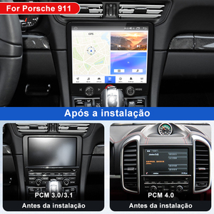Autoradio Carplay para Porsche Boxster Cayman 718 911 918 981 997 Radio de coche Reproductor multimedia de video GPS Navegación 4G Android 13 - Product Image 3