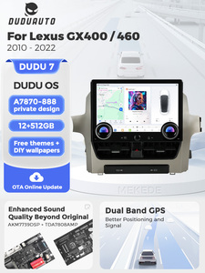 DUDUAUTO DUDU7 A7870 AKM7739 DSP TDA7808 Amplificateur QLED Navigation automobile pour Lexus GX400 GX460 2010-2022 J150 - Product Image 2