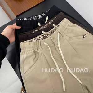 <span class=keywords><strong>Pantalon</strong></span> d'été officiel kaki pour hommes, <span class=keywords><strong>pantalon</strong></span> slim noir pour garçons <span class=keywords><strong>pantalon</strong></span> décontracté tactique de travail pour tous les jours - Product Image 4