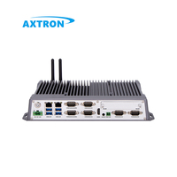 Mini PC Industrial Axtron, Computadora Integrada con WiFi de Doble Banda, 8 Puertos USB, 6 Puertos COM RS232/RS485, CPU I3/i5/i7, 8GB de RAM DDR III