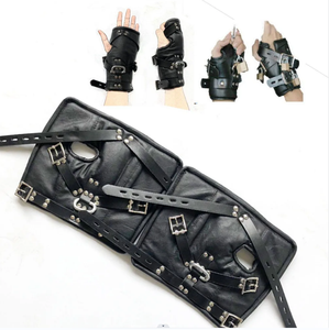 Suspensión Mano Pie Bundle Bondage Slave Bdsm Tobillo ajustable Puños dults Juegos sexuales Cuero Bdsm Herramientas sexuales Coqueteo para parejas - Product Image 5