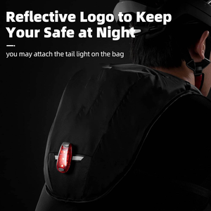 Mochila de Ciclismo Personalizada para Carretera y Montaña, Doble Correa, con Sistema de Hidratación, Cierre de Cremallera, para Ciclismo al Aire Libre, de Poliéster - Product Image 5