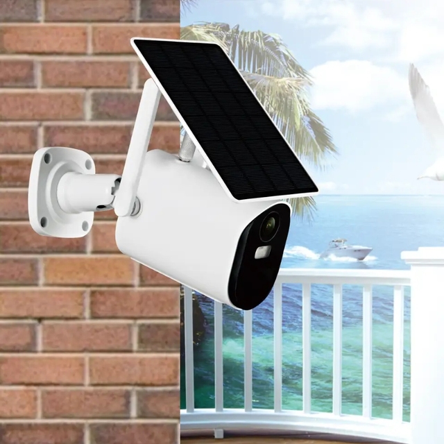 Outdoor House PTZ Video CCTV Wireless Security System GSM SIM Card LTE IP Solar Panel Powered Battery Wifi Camera