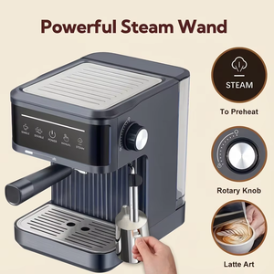 Everyday Use Portable Espresso <b>Maker</b> Easy Cleaning 5 Modes 20 Bar Pump 1500ml Capacity Stainless Steel Integrated Household Espr - Product Image 1