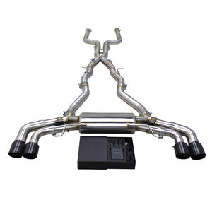 Tubo de silenciador de acero inoxidable YD para <span class=keywords><strong>BMW</strong></span> <span class=keywords><strong>M8</strong></span> F91/F92/F93 4,4 T 2019-2023 <span class=keywords><strong>Tuning</strong></span> Catback Exhauste con sistema Valvetronic - Product Image 1