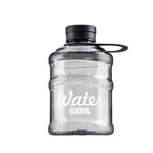 Botella de Agua Creativa y Moderna con Forma de Mini Cubo, Elegante, de Plástico Reutilizable, Segura para Alimentos, con Tapa, Gran Capacidad, Portátil para Hombres - Product Image 4