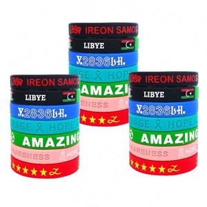 Bracelet en silicone personnalisé avec impression recto-verso, sans minimum de commande, bracelet en caoutchouc personnalisé, bracelet de basketball - Product Image 4