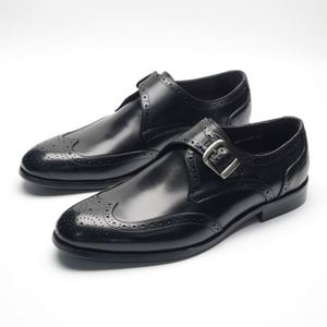 Zapatos de Cuero para Hombre, Nueva Colección 2025, Superventas, Parte Superior de Piel de Vacuno, Disponibles en Stock - Product Image 1