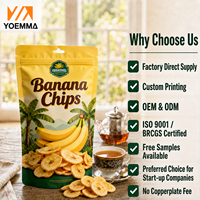 Groothandel Matt Gelamineerde Aluminiumfolie Zip Lock Plastic Verpakkingszakjes Mango Banaan Chips Verpakkingszakken