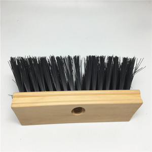 Escoba Mágica para Limpieza <span class=keywords><strong>de</strong></span> Suelos <span class=keywords><strong>de</strong></span> Jardín con Cabezal <span class=keywords><strong>de</strong></span> PET y Recogedor, Escoba <span class=keywords><strong>de</strong></span> Madera con <span class=keywords><strong>Cepillo</strong></span> para Empujar, para Uso en Interiores y Exteriores - Product Image 6