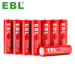 Batterie au Lithium AA 1.5V 3000mWh batterie Rechargeable AA