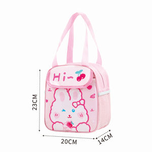 กล่องใส่อาหารฉนวนกันความร้อนลายการ์ตูนรูปสัตว์อาหารอลูมิเนียมฟอยล์กระเป๋าใส่ข้าวแบบลูกบอลสำหรับนักเรียนกระเป๋าใส่อาหารกลางวันน่ารัก - Product Image 3