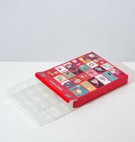 Calendrier de l'Avent de Noël : Boîtes Cadeaux Vides en Carton Personnalisables pour Bonbons, Chocolats et Jouets (Vente en Gros)