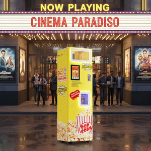 Distributeur automatique de pop-corn pour centre commercial, machine à pop-corn de cinéma, distributeur automatique de pop-corn pour films - Product Image 2