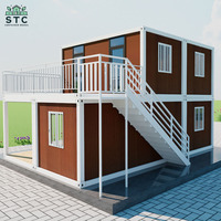 Maison Conteneur Préfabriquée à Montage Facile, Modulaire Moderne et Économique, Kit Portable, Logement Mobile pour Travailleurs
