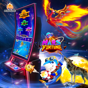 Juego de Mesa de Pesca Mars Fortune Skill de EE. UU., Construcción Metálica, Idioma Inglés, Funciona con Monedas, Multijugador en Línea - Product Image 1