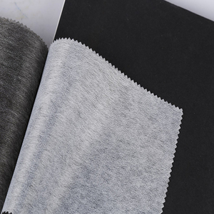 100% polyester adhésif fusible non tissé entoilage tissu rouleau entoilage production - Product Image 3