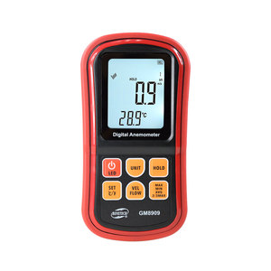 2023 ใหม่ GM8909 เครื่องวัดความเร็วลมแบบดิจิตอลแบบมือถือระดับมืออาชีพ - Product Image 2