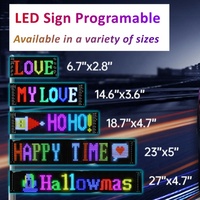 Pantalla Flexible Portátil en Oferta, Panel Publicitario Enrollable, Pantalla Personalizable con Mensajes para Automóviles