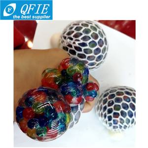 Pelota Antiestrés de Goma con Forma de Uva, de 5.0 cm, con Cuentas de Colores, con Cubierta de Plástico - Product Image 2