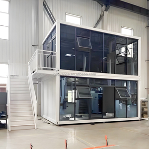 Geovance Steel Prefab Modular Flat Pack Container House para oficina, iglesia, uso doméstico, diseño ecológico - Product Image 6