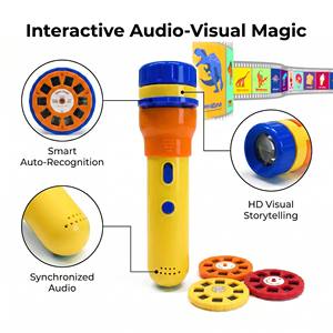 Innovador Proyector de Voz con <span class=keywords><strong>Audio</strong></span> Personalizado y Rollos de <span class=keywords><strong>Audio</strong></span> para el Aprendizaje STEM de los Niños - Product Image 4