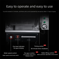 Robot de cuisson commercial Machine de cuisson multifonctionnelle intégrée à la main Machine à frire le riz à tambour intelligent