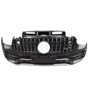 Conjunto de Parachoques Delantero Usado para <span class=keywords><strong>Mercedes</strong></span>-<span class=keywords><strong>Benz</strong></span> GLC63/GLC43, Material ABS, Reemplazo con Rejilla, Radiador, Accesorios para Faros Antiniebla - Product Image 3