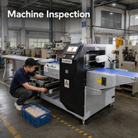 Machine d'emballage horizontale haute précision pour snacks de qualité alimentaire avec formateur de sacs réglable et outil d'emballage automatique