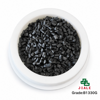 Gránulos de Nylon Modificado PA6 GF30 Negro, Resina de Poliamida 6 Reforzada con 30% de Fibra de Vidrio para Piezas de Automóviles, Electrodomésticos e Industria