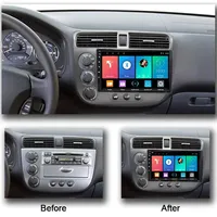 Autoradio Android pour Honda Civic 2000-2006 Auto Stereo Multimedia Video Player Wireless Carplay GPS Navigation Autoradio WIFI