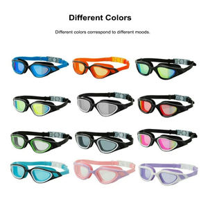 Gafas de Natación para Adultos YL800 con Marco Grande, Gafas de Natación Impermeables con Junta de Silicona y Lentes de PC, Venta al por Mayor de Artículos de Natación - Product Image 5