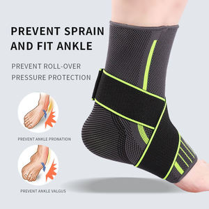 Protection de la cheville anti-entorse, protection du <span class=keywords><strong>pied</strong></span>, attelle de cheville pour le basketball avec sangle de compression élastique en nylon pour usage unisexe - Product Image 4