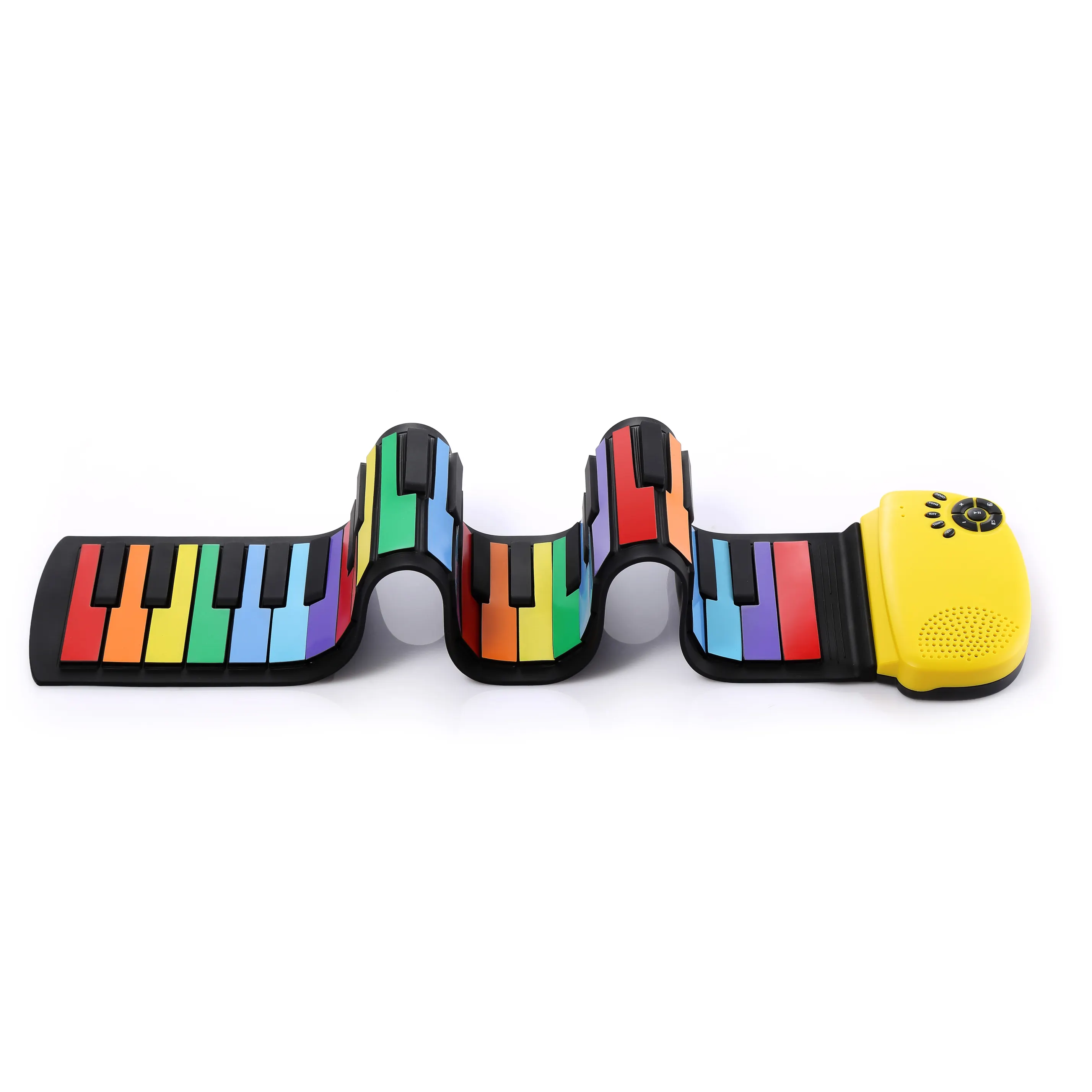 Groothandel 49 Toetsen Mini Draagbare Opvouwbare Soorten Silicon Soft Roll Up Muziek Elektrische Keyboard Piano