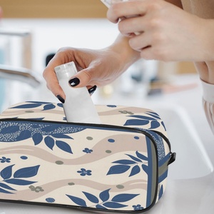 Wholesale Customs Logo Waterproof Toiletry Bag for Adult Waterproof Travel Cosmetic Fashion Travek <b>Makeup</b> Bags - Product Image 6