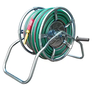 Utility green hose reel for Gardens & Irrigation 