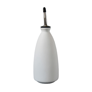Dispenser per <span class=keywords><strong>Olio</strong></span> <span class=keywords><strong>d</strong></span>'<span class=keywords><strong>Oliva</strong></span> in Ceramica con Beccuccio Versatore in Acciaio Inox Contenitore Ecologico per Alimenti Vino e Aceto per Uso in Cucina - Product Image 5