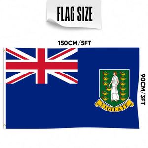 Banderas <span class=keywords><strong>de</strong></span> las Islas Vírgenes Británicas <span class=keywords><strong>de</strong></span> 3x5 pies al por Mayor, Poliéster, Personalizables para Todas las Naciones, Envío Rápido, Proveedor Confiable, Entrega Veloz - Product Image 3