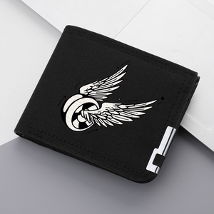 La moderna cartera plegable de lona de doble cara <span class=keywords><strong>para</strong></span> hombre es adecuada como regalo <span class=keywords><strong>para</strong></span> <span class=keywords><strong>adolescentes</strong></span> y estudiantes masculinos. - Product Image 3